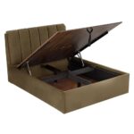 Queen Size Hydraulic Upholstered Bed - Image 6