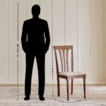 6-Seater Dining Set with Chairs - Walnut - Image 4