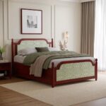 Queen Storage Teak Wood Bed