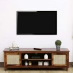 Solid Wood TV Unit