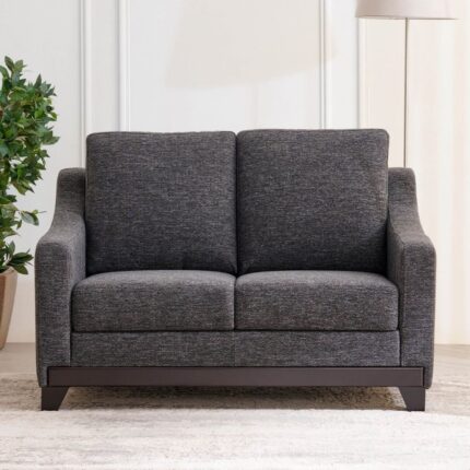 Fabric 2-Seater Sofa - Grey