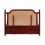 Queen Storage Teak Wood Bed - Image 4