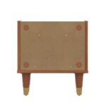 Solid wood Bedside Table -Aurora Gold - Image 4