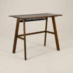 Solid Walnut Wood Work & Study Desk - Image 2