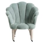 Soft Sage Green Clam Chair for Modern Living Room & Cozy Corner Seating - Image 11