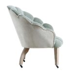 Soft Sage Green Clam Chair for Modern Living Room & Cozy Corner Seating - Image 10