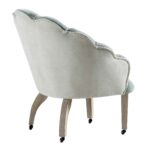 Soft Sage Green Clam Chair for Modern Living Room & Cozy Corner Seating - Image 9