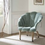 Soft Sage Green Clam Chair for Modern Living Room & Cozy Corner Seating