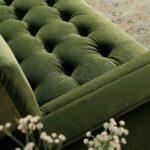 Grande 5+ Seater Corner Sofa in Deep Moss Green Velvet - Image 4