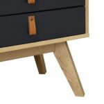 Two-Tone 2-Drawer Bedside Table - Image 6