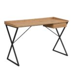 1-Drawer Study & Work Desk – Modern Wooden Home Office Table - Image 7