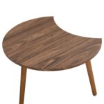 4-in-1 Walnut Effect Coffee Table – Multi-Functional Modular Centre Table - Image 9