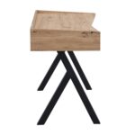 1-Drawer Desk with Angled Top – Modern Study & Work Table for Home & Office - Image 3