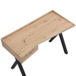 1-Drawer Desk with Angled Top – Modern Study & Work Table for Home & Office - Image 10
