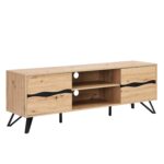 Wide TV Unit – Premium Oak Effect Finish - Image 8