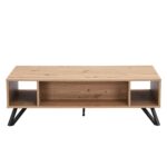 Oak Effect Coffee Table – Modern Wooden Centre Table with Natural Oak Finish - Image 10