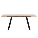 Oak Effect Extendable Dining Table – 6–8 Seater - Image 7