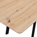 Oak Effect Extendable Dining Table – 6–8 Seater - Image 3