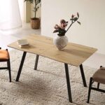 Oak Effect Extendable Dining Table – 6–8 Seater - Image 2