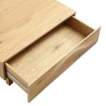 2 Drawer Wooden Coffee Table – Stylish Centre Table with Dual Storage Drawers - Image 8