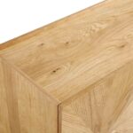 160cm Wide Oak Sideboard – Premium Natural Wood Finish - Image 10