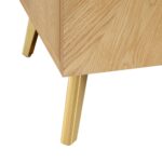 160cm Wide Oak Sideboard – Premium Natural Wood Finish - Image 8