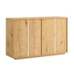 Curved Edge Chest of 6 Drawers – Natural - Image 9