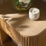 Oak 1-Drawer Bedside Table - Image 6