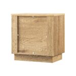 Oak 2-Drawer Bedside Table - Image 4