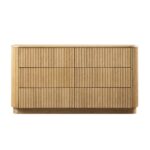 Chest of 6 Drawers – Oak - Image 3