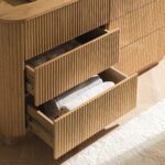 Chest of 6 Drawers – Oak - Image 4