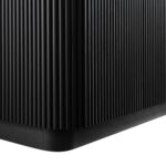 Large 4-Door Sideboard – Luxe Matte Black Finish - Image 10