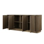 Grande 4-Door Sideboard – Elegant Silver Oak Finish - Image 8
