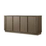 Grande 4-Door Sideboard – Elegant Silver Oak Finish - Image 7