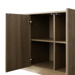 Grande 4-Door Sideboard – Elegant Silver Oak Finish - Image 3