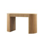 Finish 1-Drawer Writing Desk – Modern Wooden Study & Work Table - Image 5