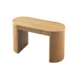 Finish 1-Drawer Writing Desk – Modern Wooden Study & Work Table - Image 14