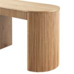 Finish 1-Drawer Writing Desk – Modern Wooden Study & Work Table - Image 11