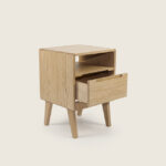 Solid Wood Bedside Table for Bedroom & Living Room - Image 5