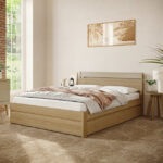 Wooden Queen Size Bed