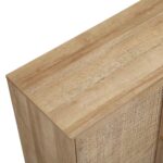 Rattan Bar Cabinet in Natural Finish - Image 12