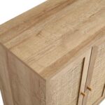 Rattan Bar Cabinet in Natural Finish - Image 5