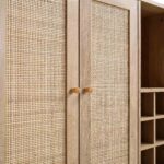 Rattan Bar Cabinet in Natural Finish - Image 3