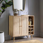 Rattan Bar Cabinet in Natural Finish - Image 2