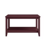 80cm Wild Cherry Square Coffee Table – Premium Wooden Centre Table for Modern Living Room - Image 8