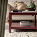 80cm Wild Cherry Square Coffee Table – Premium Wooden Centre Table for Modern Living Room - Image 3