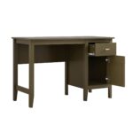 Writing Desk – Premium Wooden Study & Work Table in Elegant Green Finish - Image 7