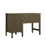 Writing Desk – Premium Wooden Study & Work Table in Elegant Green Finish - Image 4
