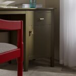 Writing Desk – Premium Wooden Study & Work Table in Elegant Green Finish - Image 13