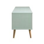 Rattan 200cm Wide TV Unit – Refreshing Mint Finish - Image 7